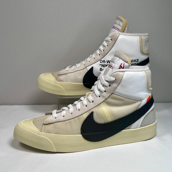 Nike x Off-White Blazer Mid “The Ten” Size 9.5 - Picture 3 of 11